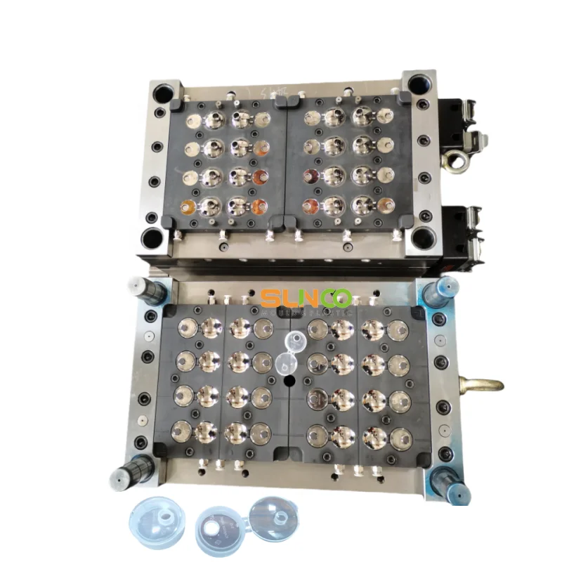 Plastic injection mold Flip Top Cap Mould 38mm Flip Top Cap Mould Lid Plastic cap Molds