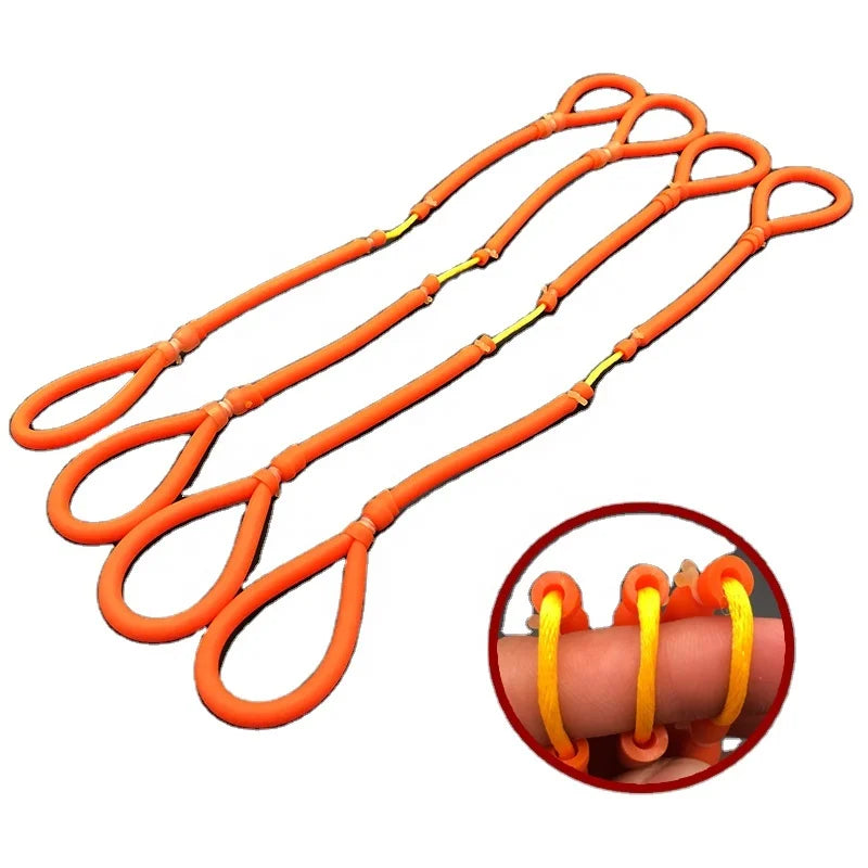 3060 Rubber Band Shooting Fish Dragging Rubber Band Strong Fish Slingshot Natural Rubber Fish Dart Hunting Fishing