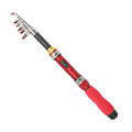 Meirun Super Hard Telescopic Fishing Rods 2.1 Meter Fiberglass Telescopic Fly Rod Portable 1.2-2.3M Telescopic Fishing Rod