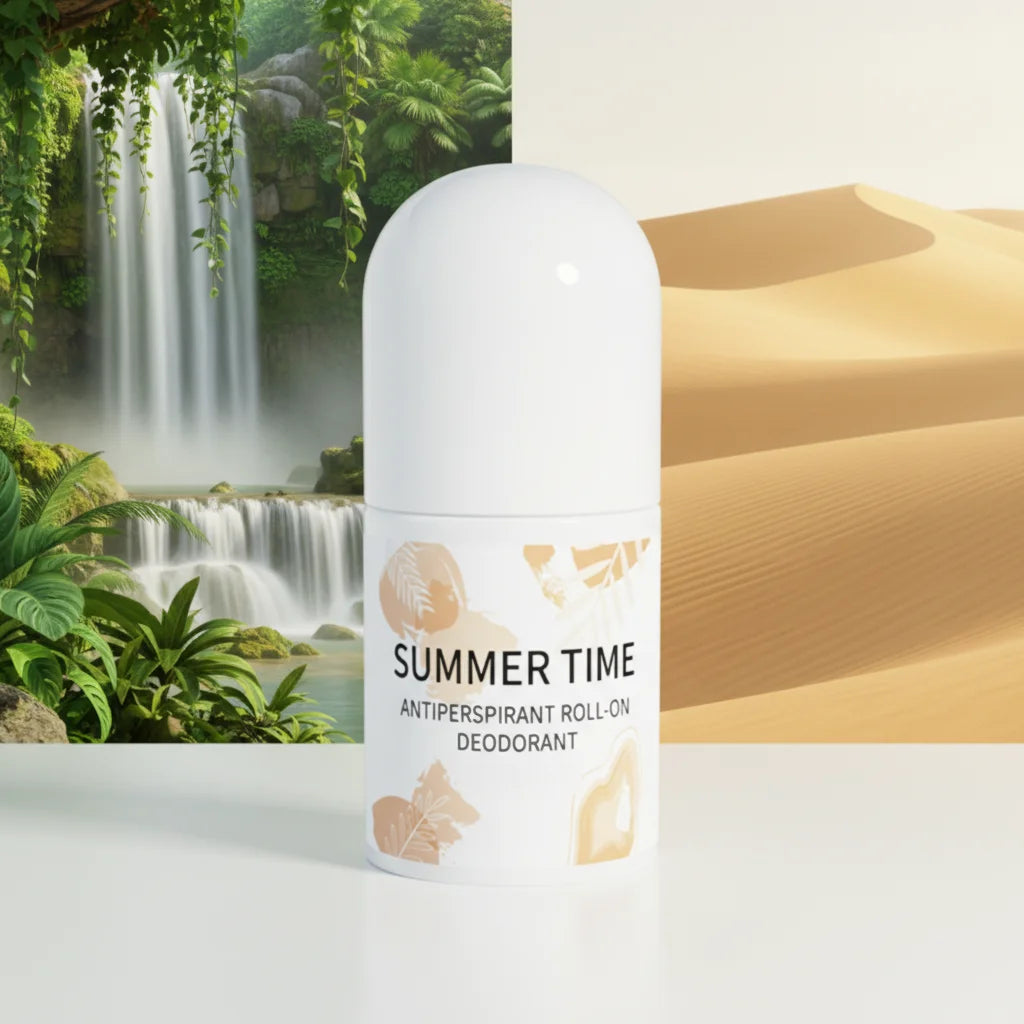 Wholesale OEM Natural Vegan Herbal Long Lasting 30ml Organic Daily Use Unisex Deodorant Gel Arm Wetness Fragrance