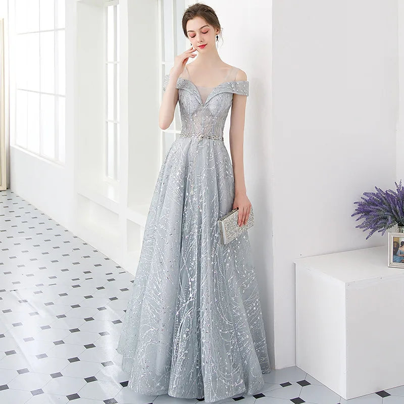 New Arrival Women Ladies Formal Elegant Long Maxi Evening Gowns Prom Dresses