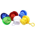 Wholesale Custom Logo Adult Transparent Disposable PE Rain Poncho Emergency Outdoor Tour Gear in Ball Case