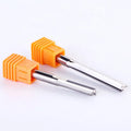 4mm Double-flute Straight Woodworking Mill Cutter Carbide CNC Carving Knife