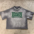 DCY 2026 Trending Product Silk Screen Printing TshirtUnisex Oversized T ShirtRound Neck T-Shirt