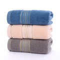 Gold Stripes Thick Soft Water Absorbent Home Hotel Face Towels
