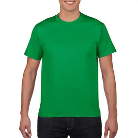 Premium 100% Cotton Men's T-Shirt Custom Logo Print Formal Style 210gsm Woven Summer Collection High-End 100% Cotton T-Shirt
