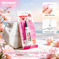 No UV Lamp Nail Glue 6g Aluminum Tube 3s Instant Bond Salon Strength Adhesive for All Nail Types Professional Quick Dry