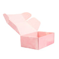 Customizable Eco-Friendly Old Thick Pink Cosmetic Mailer Boxes Reasonable Price for Socks Fur Features Embossing Matt Lamination