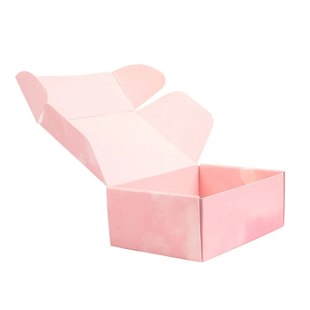 Customizable Eco-Friendly Old Thick Pink Cosmetic Mailer Boxes Reasonable Price for Socks Fur Features Embossing Matt Lamination