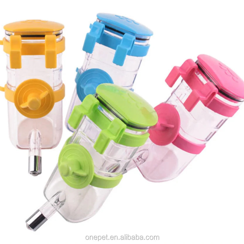 Dog Bottle Drinking Kit Pet Water Feeder Dog Cage Accessories Dog Drinking Bottle