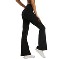 Wholesale Factory Price High Waist Band Flared Leggings Yoga Pants 2023