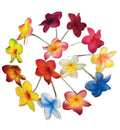 Fashion Artificial Plumeria Flower Hair Pick Eva Hawaiian Crown Flower for Bride