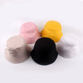 Yukaihe New Style Fashion Trend Custom Color Custom Embroidery logo Wholesale Fashion 100% Cotton Fabric Bucket Hats