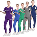 Custom Hospital Uniforms Medical Nurse Suits Jogger Tops Pants Wholesale High Quality Doctor Nursing Scrubs Sets