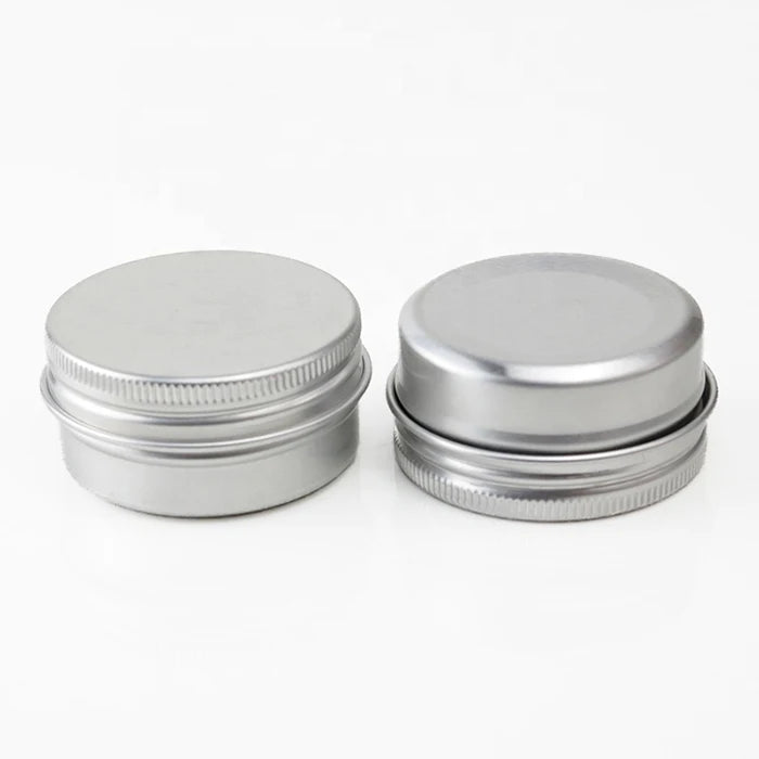 50g Aluminum Cans Cosmetic Round Metal Packing Box Cosmetic Container
