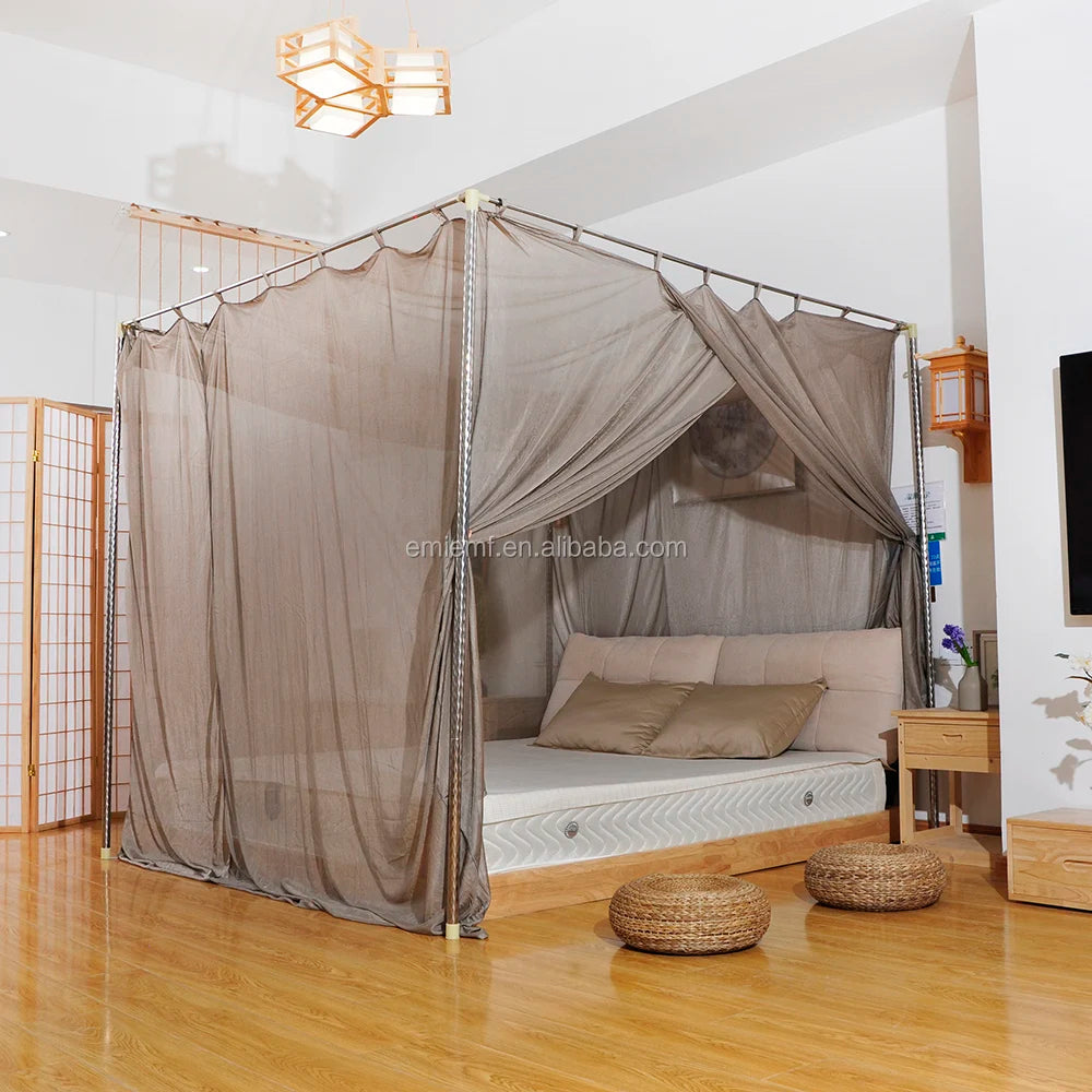 BLOCK EMF Must - Have 100% Silver Fiber Mosquito Net: Anti - Mosquito Anti - Radiation  Grounding Function Included