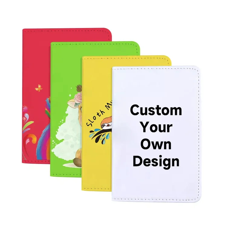 Passport Cover Customized LogoPu Leather Travel Wallet Wholesale Custom Passport Holder