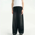 New Arrival Custom logo Heavyweight French Terry Oversized Straight Vintage Acid Wash Baggy Flared Fashion Sweatpants for Men