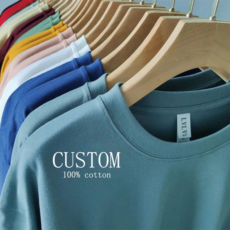 Casual Oversized Ropa Para Hombre Pima Cotton Round Neck Mercerized T-shirt Plain Oversized Hevy Weight Unisex Tshirts Mens Tees