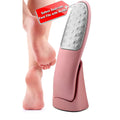 Pedicure Care Tool Feet Scrubber Dead Skin Remover Foot File Callus Remover Foot Scrubber with Stand