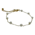 Pearl Bracelet with handmade chain Women Simple Full Star Summer Cool Fashion Light Luxury Beaded Bracelet