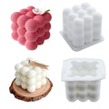 Wholesale Silicone Rubik's Cube Chocolate Mousse Soap Car Aroma Candle DIY Handmade Molds for Wedding Birthday Party