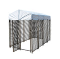 USMILEPET Factory Direct Manufacturer Large Outdoor Dog Kennel for Household Farm Use Metal Solid Breathable