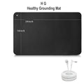 Grounding Mat Kit Leatherette Grounding Mat for Sleep With Grounding Cord