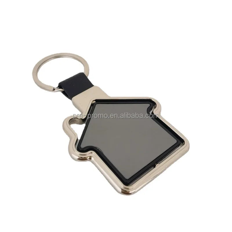 Wholesale Custom Personalized Real Estate Metal House Keychain