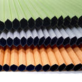 100% Blackout Honeycomb Window Blinds Built-In Fabric Pleated Cellular Shades Shutters Folding Sunshade Blind Plain Installation