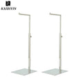 Luxury Single Sided Rack Bag Display Stand with Custom Logo Adjustable Women's Purse Handbag Stand Display