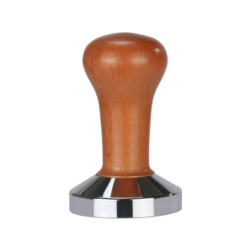 Coffee Tools Coffee Accessories Stainless Steel Coffee Tamper 51mm With Wood Handle