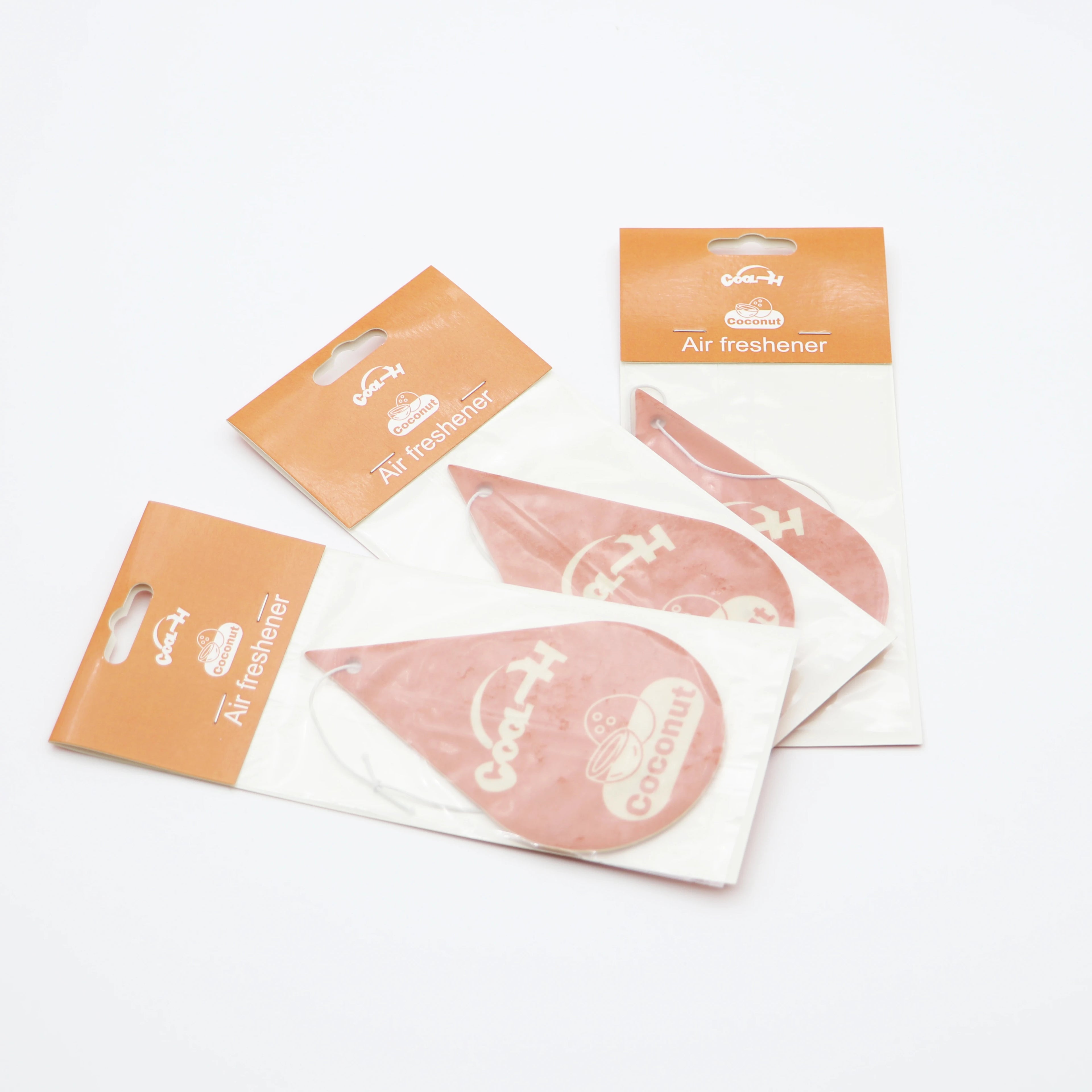 Colorful Hanging Air Fresheners for Cars Paper Car Accessories to Enhance Interior Ambiance