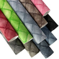 0.8mm Newly Design Jeans Pattern Faux Leather Wear-Resistant Synthetic Leather Cotton Back Material