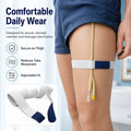 Hot Sale Adjustable Elastic Nylon Catheter Urinary Drainage Tube Holder Free Sample Anti Slip Hook Loop Strap Adhesive Feature