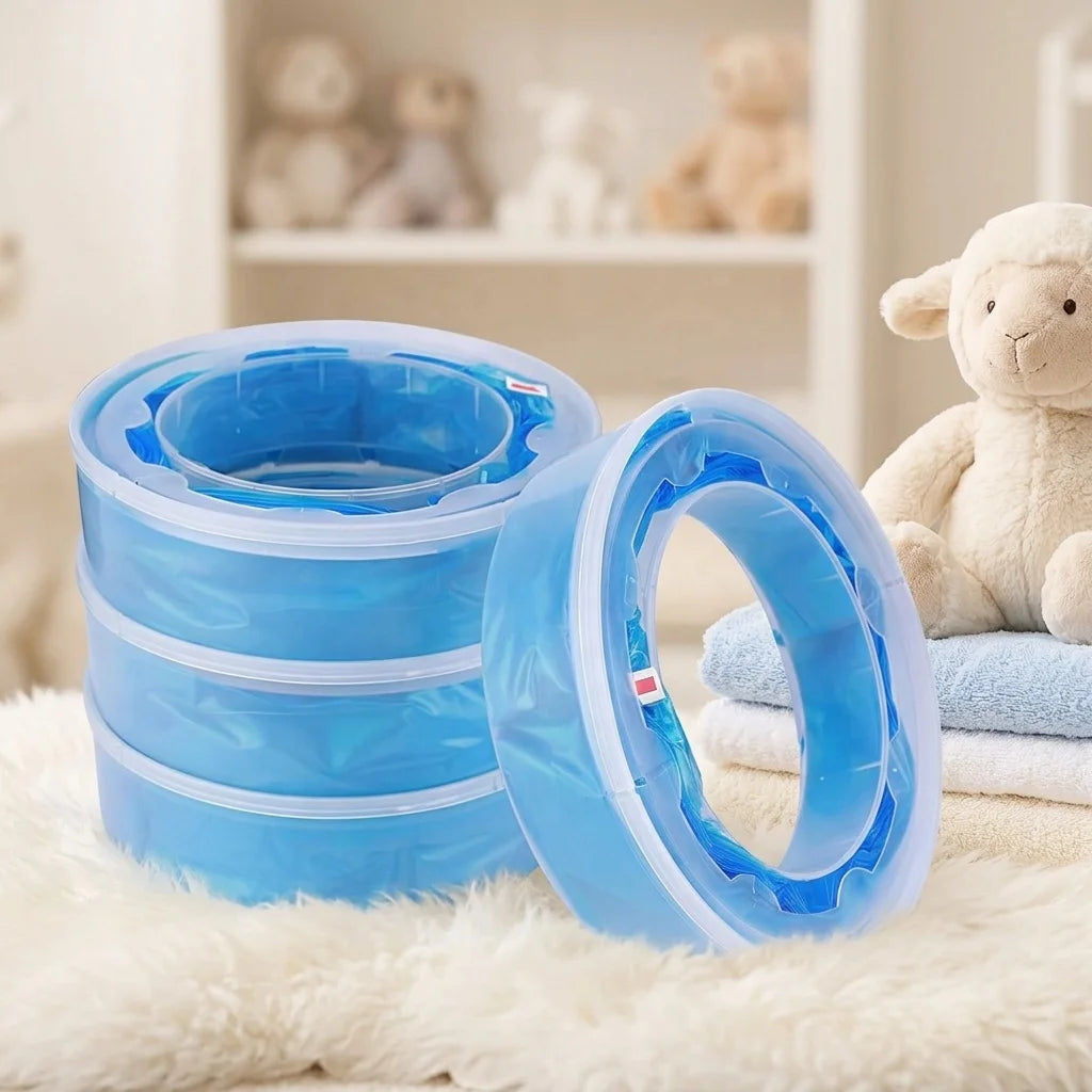 Factory Supplier Wholesale Trash Bag Household Disposable Scented Anti-Odor Nappy Bin Refills Refills