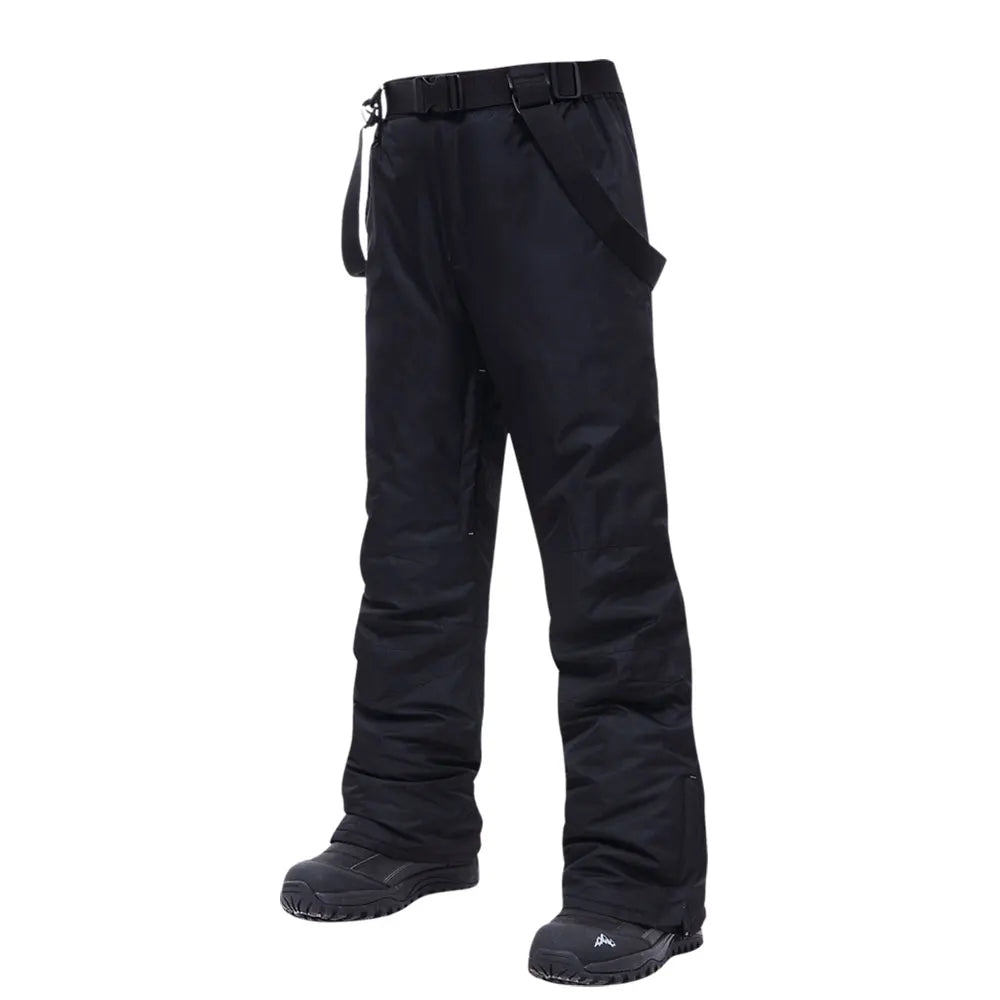 Custom Men's & Women's Ski Pants Unisex Winter Snowboarding Overalls -30 Temperature Waterproof Windproof Heated Sports Trousers