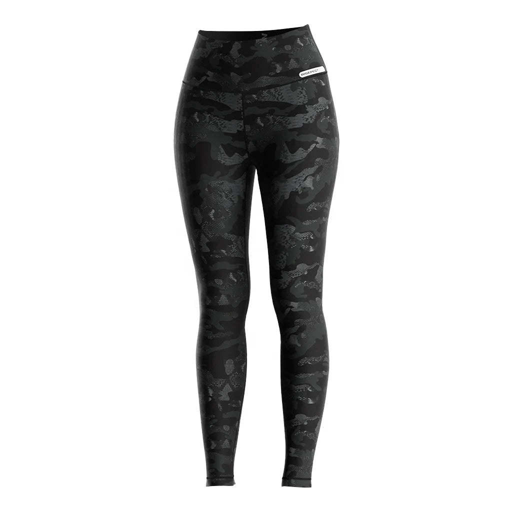 Custom Women's Fight Compression Leggings Quick Recovery Muscle Support Spats High Opacity for Sports Training