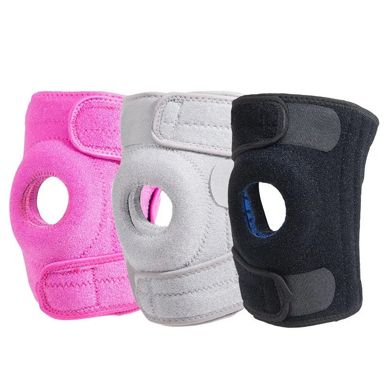 HX056 Ollas Sports SBR Knee Brace Support Elastic Petalla Knee Belt Protective Elastic Nylon Knee Supports Sleeve Compression