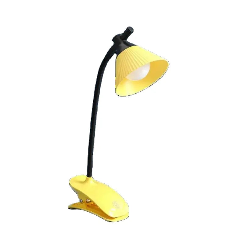 USB Clip Rechargeable Desk Lamp with Touch Switch LED Table Lamp for Parties and Events