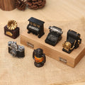 Resin Crafts Ornaments Cafe Home Decoration Ornaments Photography Background Props Record Player Typewriter