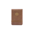 A7 Mini Pocket PU Leather Notebook Portable Colorful Journal with Elastic Band Gold Foil Logo for Travel & Daily Notes