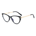 2024 Ready to Ship TR90 Computer Glasses Black Fashion Anti Blue Light Glasses for Women