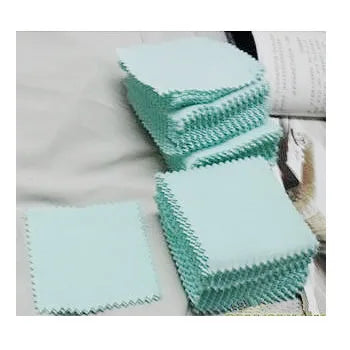 Beadsnice 8X8cm 100pcs/bag Jewelry Findings Sterling Silver Polishing Cloth