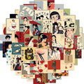 50PCS Japanese Ancient Beauty Decals for Bottle Laptop Phone case Anime Koharubiyori Sticker