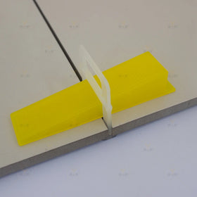 JNZ Hot Sale Modern Design 1-3mm Plastic Ceramic Tile Leveler System Self-Tiling Spacer Clips for Hospital Use
