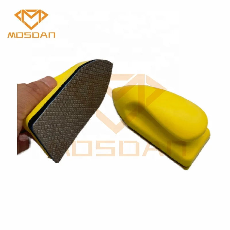 Corner Hand Polishing Block Diamond Electroplated Pads for Stone Terrazzo Concrete