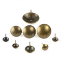 Thickened Smooth Small Bubble Nails 6mm Antique Sofa Upholstery Nails Round Head Decorative Push Pins Rivets Large Cannon Nails