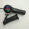 Twist Throttle With Lock+Colored Display 24v36v48v60v Speed Voltage Odometer Indicator Electric Bike Scooter MTB Tricycle Part