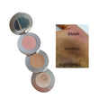 3 in 1 Blusher Vegan Highlighter Pressed Powder Blush Contour Palette Private Label Contour Bronzer Highlight Makeup